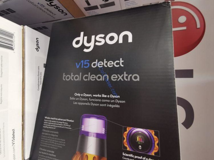 Dyson V15 Detect Total Clean Extra Stick Vacuum, Model 44818201