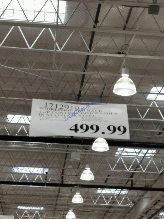 Costco1712910Whirlpool3rdRackTopConditionDishwasherinStainless