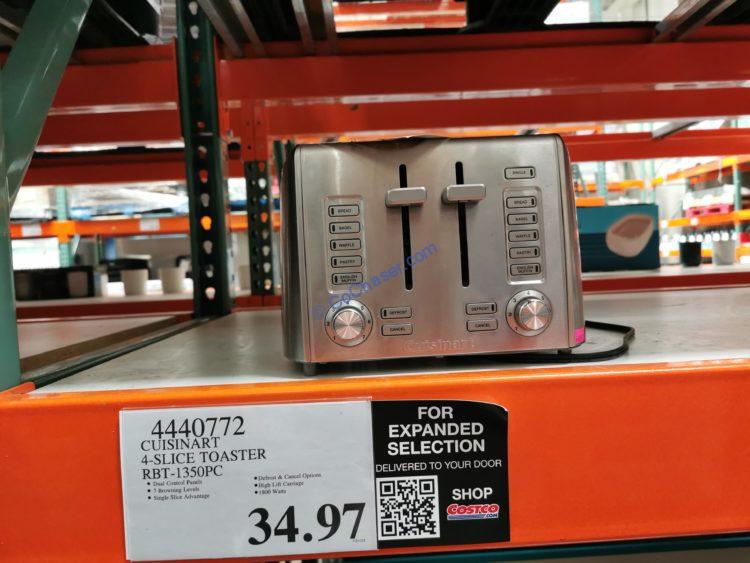 Cuisinart Custom Select 4Slice Toaster, ModelRBT1350PC CostcoChaser