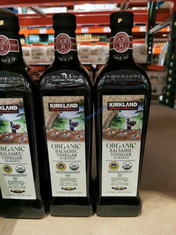Kirkland Signature Organic Balsamic Vinegar 1 Litter Bottle