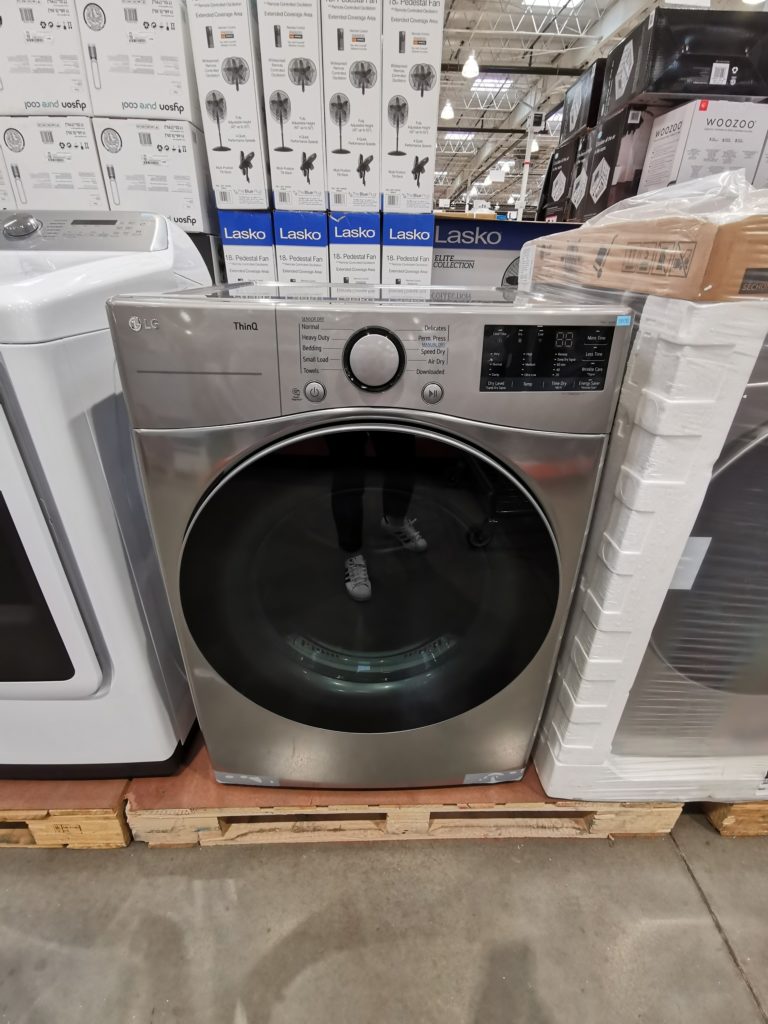 LG 7.4 cu. ft. Gas Large CAP Dryer Graphite Steel , Model DLG360IV CostcoChaser