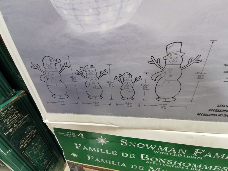 Costco1601303SnowmanFamily4Membersize CostcoChaser