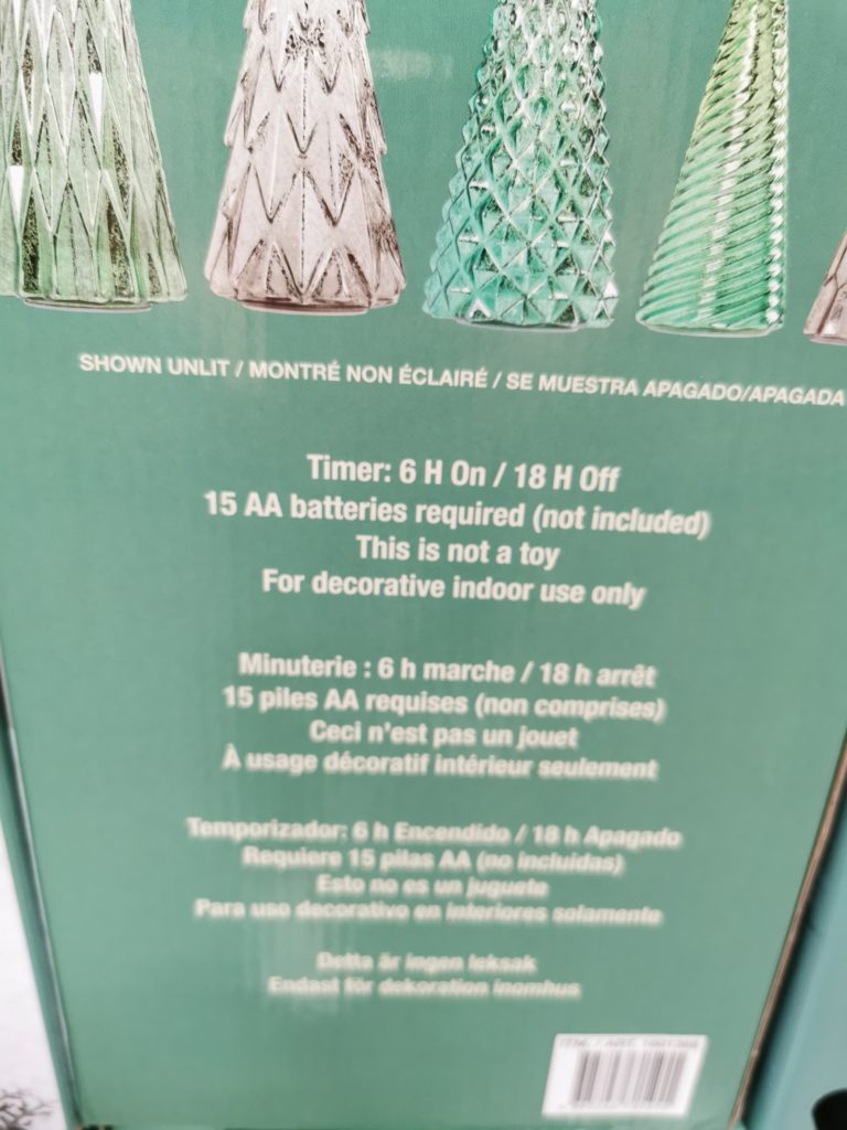 Costco1601368HolidayGlassTreeswithLEDLightsSet3 CostcoChaser