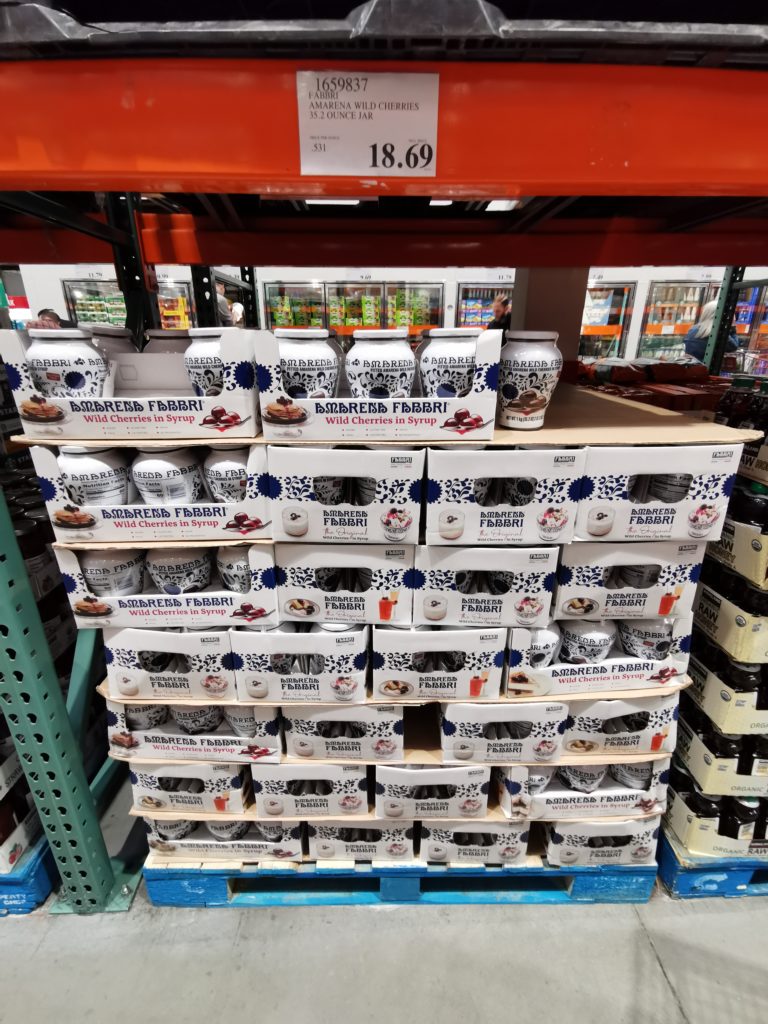 Costco1659837FabbriAmarenaWildCherriesinSyrupall CostcoChaser