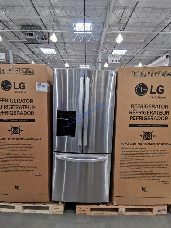 Costco-1715569-LG-21.8cuFt-3-Door-French-Door-Refrigerator