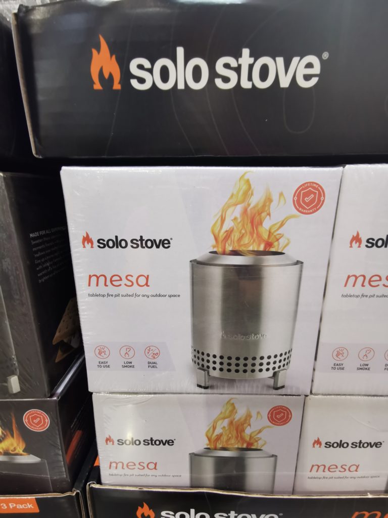 SOLO Stove MESA 3Pack Stainless Steel Tabletop Fire Pit CostcoChaser