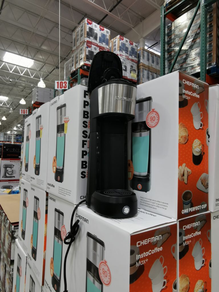 Chefman InstaCoffee Max KCup SingleServe Brewer, Model RJ14ICV2