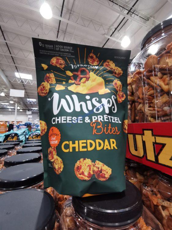 Whisps Cheese & Pretzel Bites 10.5 Ounce Bag