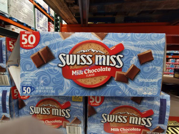 Swiss Miss Milk Chocolate CoCoA 50 Count Box