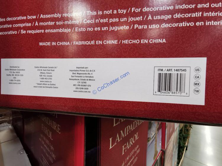 Costco14875457HolidayLampPostwithLEDLightsbar CostcoChaser