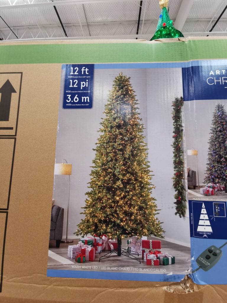 Costco148775512PreLitRadiantMicroLEDArtificialChristmasTree1
