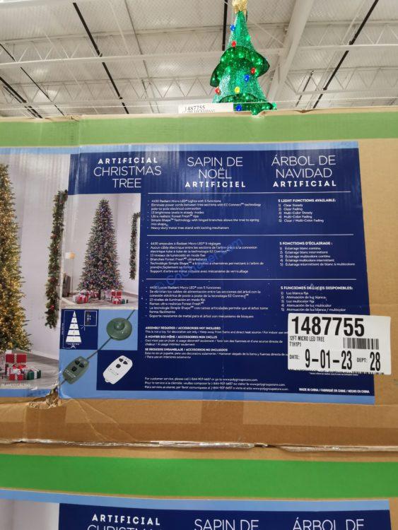 Costco148775512PreLitRadiantMicroLEDArtificialChristmasTree2