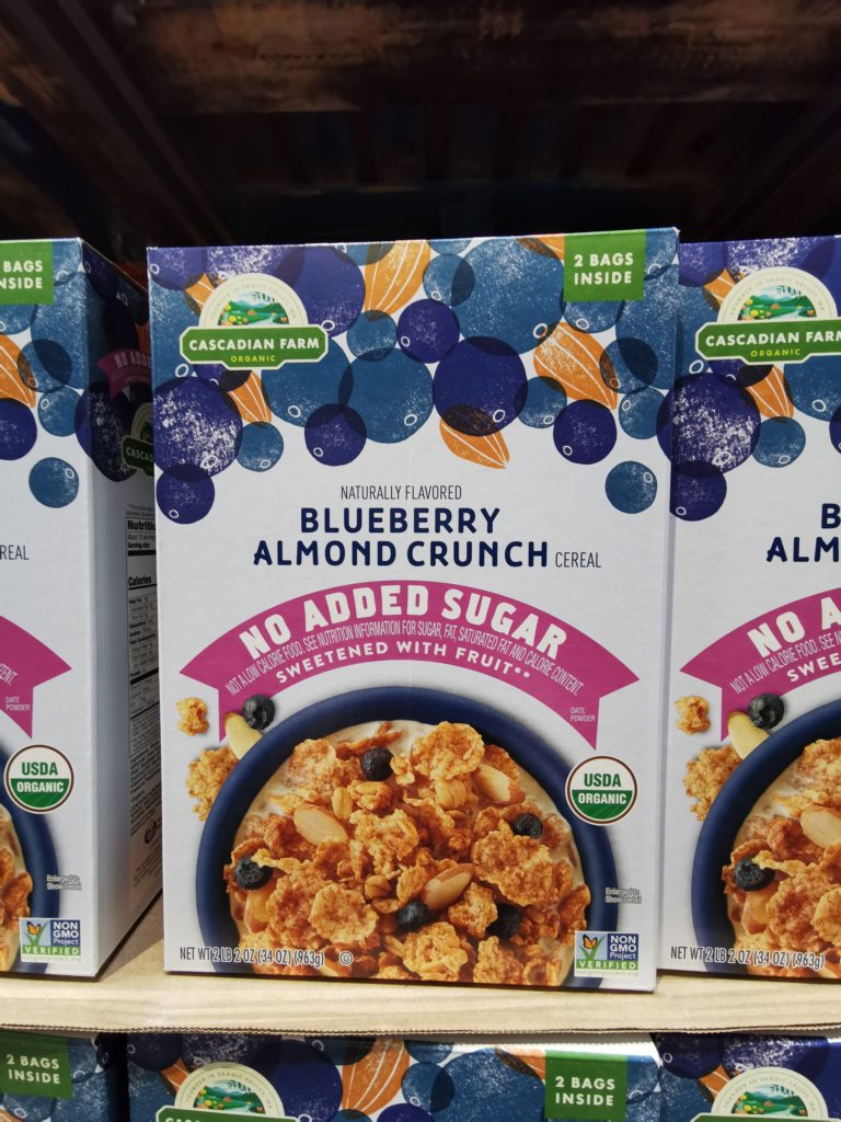 Cascadian Farm Organic Blueberry Almond 2/17 Ounce Bags CostcoChaser