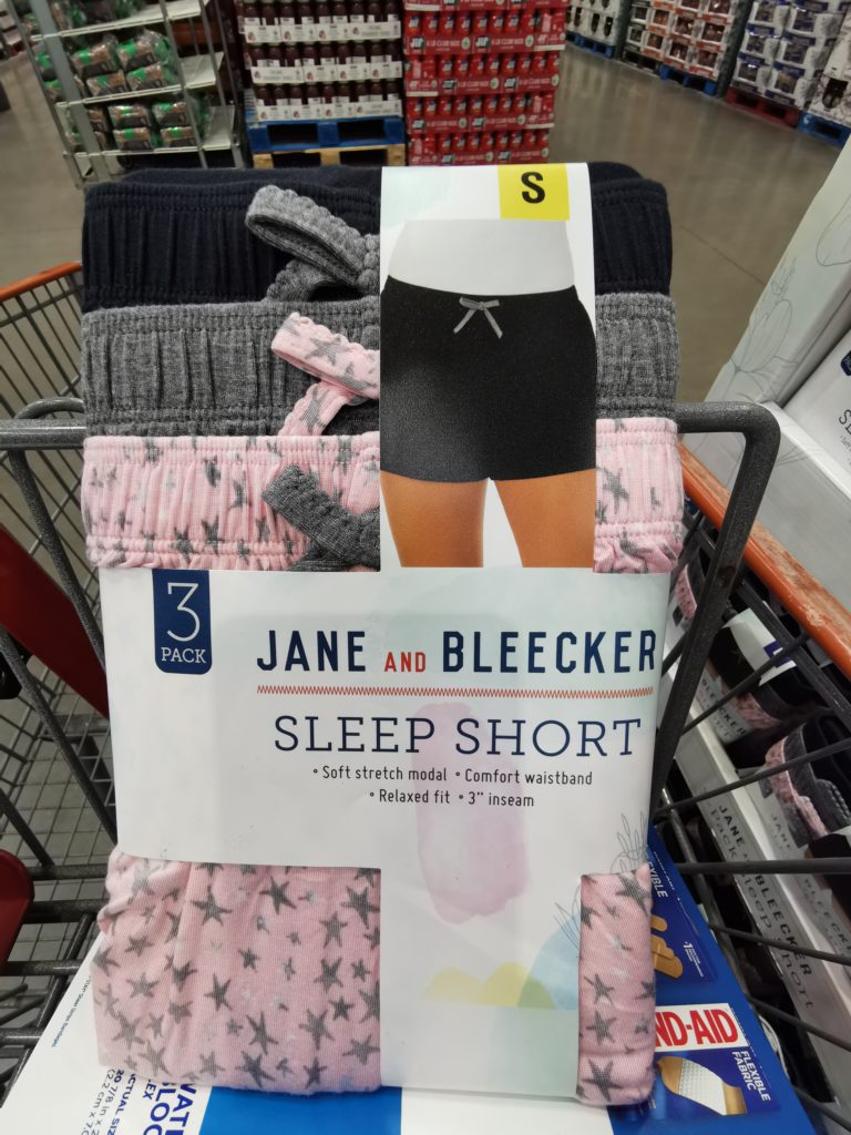 Jane and Bleecker Ladies’ Sleep Short, 3PK CostcoChaser