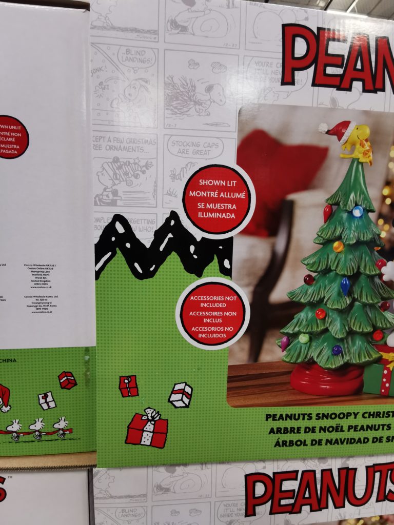Costco1600411PeanutsSnoopyWoodstockHolidayTree3 CostcoChaser