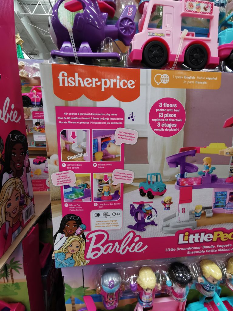 Costco1601268FisherPriceLittlePeopleBarbieDreamhouseSet1