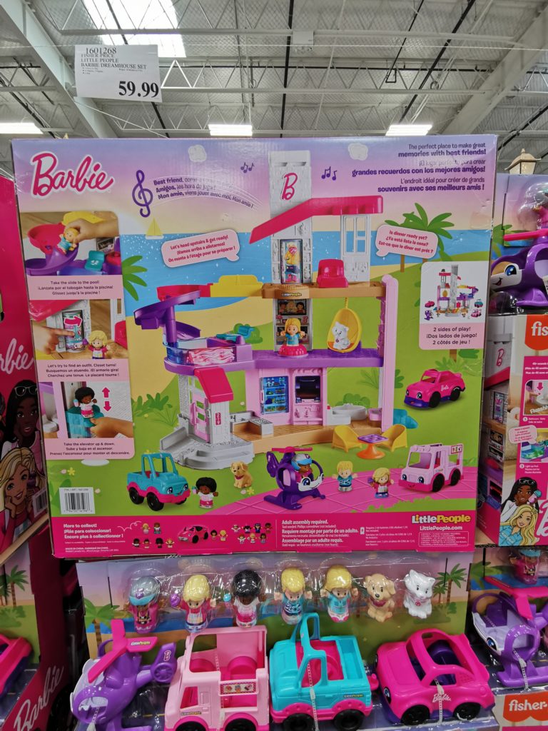 Costco1601268FisherPriceLittlePeopleBarbieDreamhouseSet7