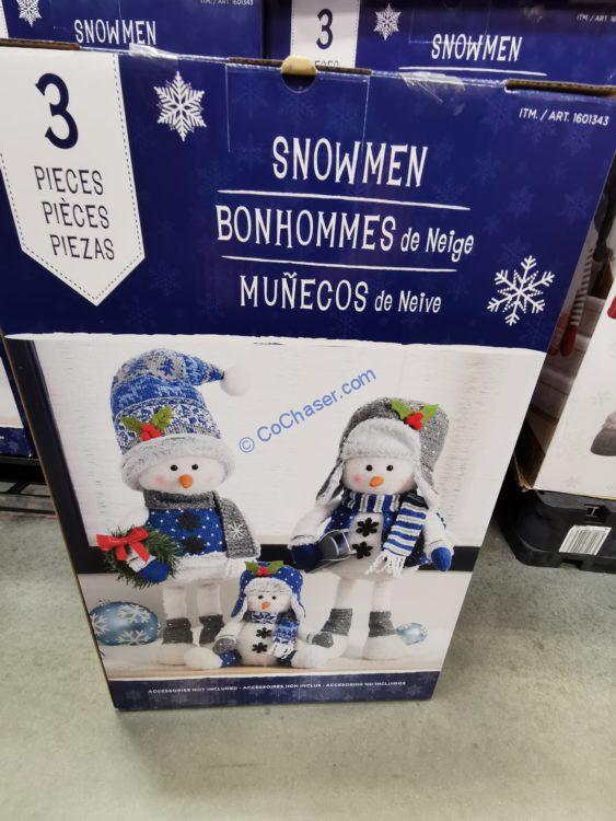 Costco1601343HolidayPlushSnowmenSet4 CostcoChaser