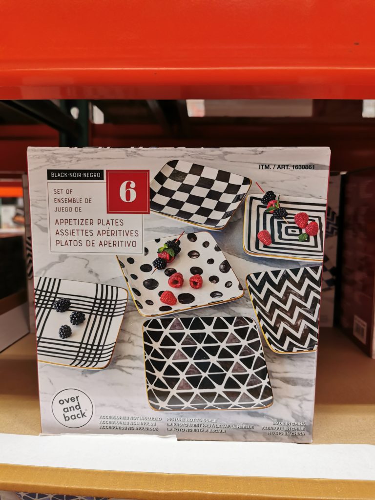 Overandback Appetizer Plates 6Pack CostcoChaser