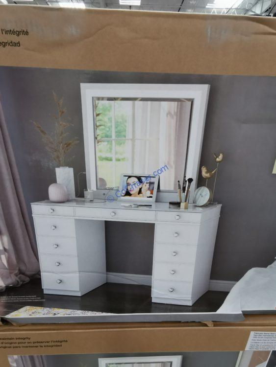 Costco1656672TresantiAlexandraDoublePedestalVanityTable1