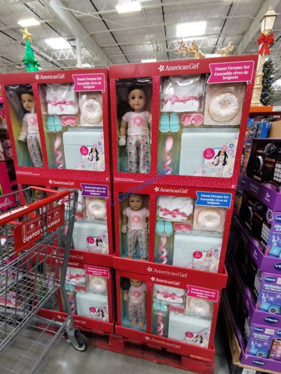 Costco-1662173-American-Girl-18-Doll-Donut-Dreams-Bed-Pajama-Set-all