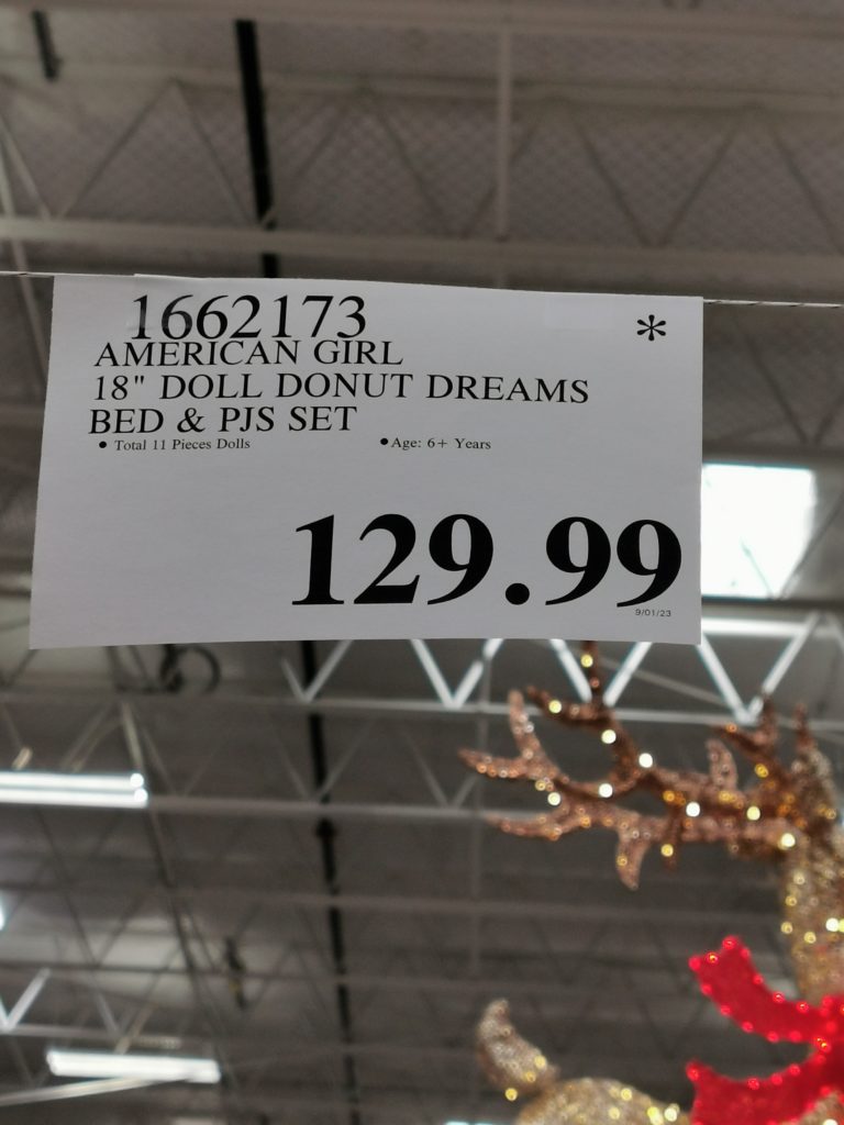 Costco1662173AmericanGirl18DollDonutDreamsBedPajamaSettag