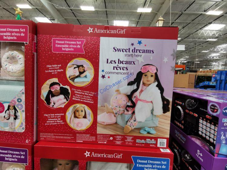 Costco1662173AmericanGirl18DollDonutDreamsBedPajamaSet5