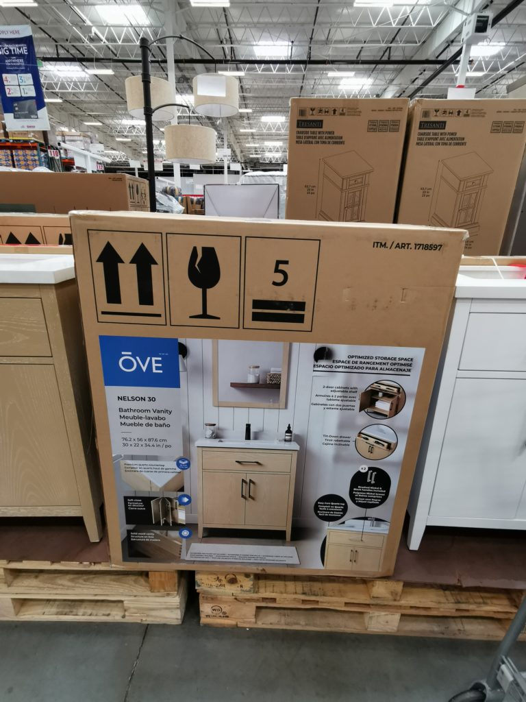 Costco1718597OVEDecors30NelsonVanityall CostcoChaser