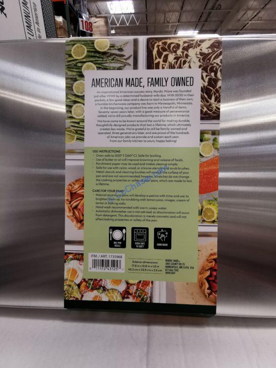 Costco1735968NordicWareNaturalsAluminumBakingSheets4 CostcoChaser