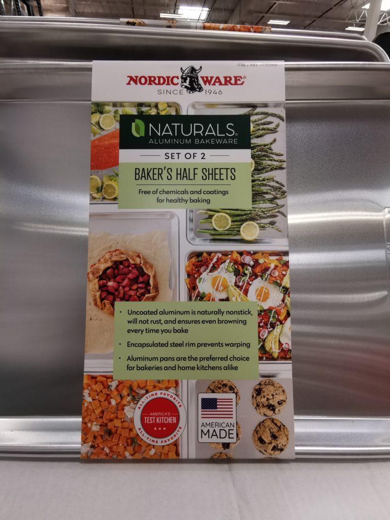 Costco1735968NordicWareNaturalsAluminumBakingSheets6 CostcoChaser