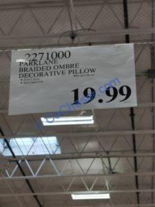 Costco-2271000-Parklane-Braided-Ombre-Decorative-Pillow-tag1