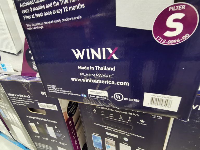 Costco2449587WinixTrueHEPA4StageAirPurifierbar CostcoChaser