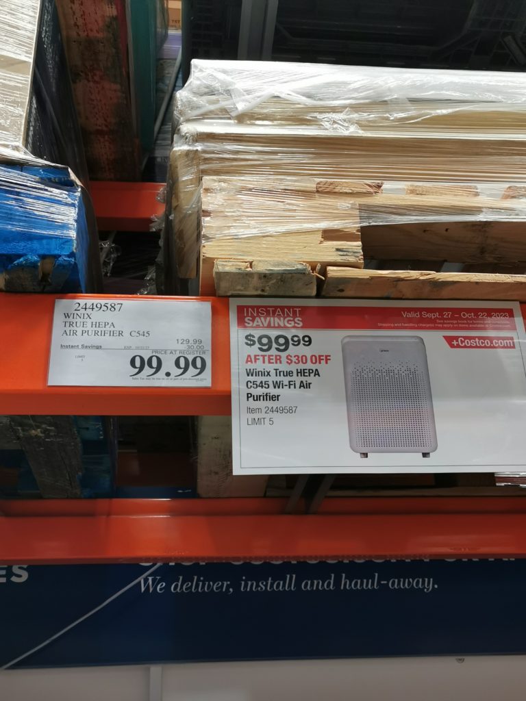 Costco2449587WinixTrueHEPA4StageAirPurifiertag CostcoChaser