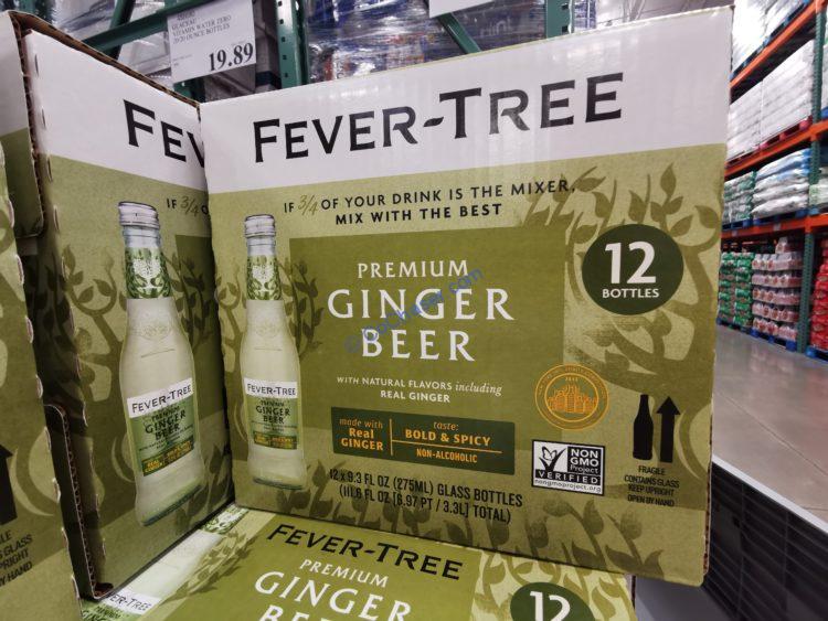 Fever Tree Ginger Beer 12/9.3 Ounce Bottles