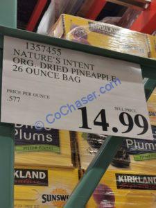 Costco-1357455-Natures-Intent-Organic-Dried-Pineapple-tag