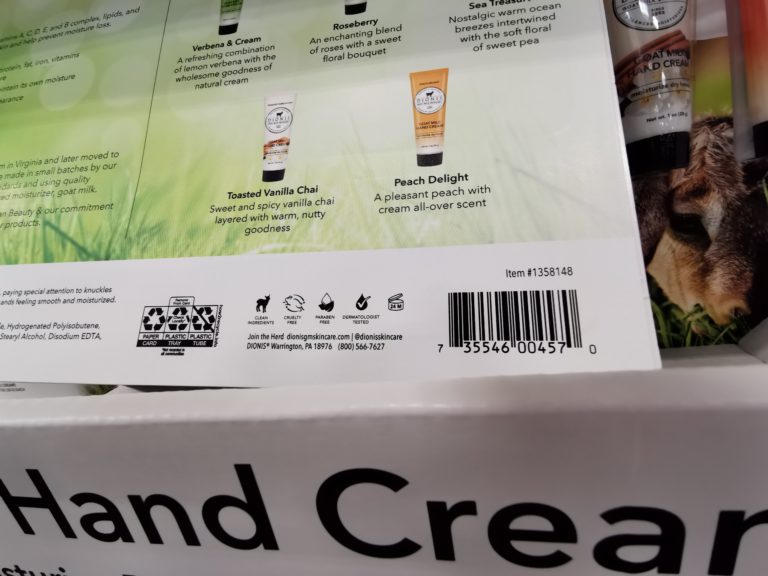 Costco1358148DIONISGoatMilkHandCreambar CostcoChaser