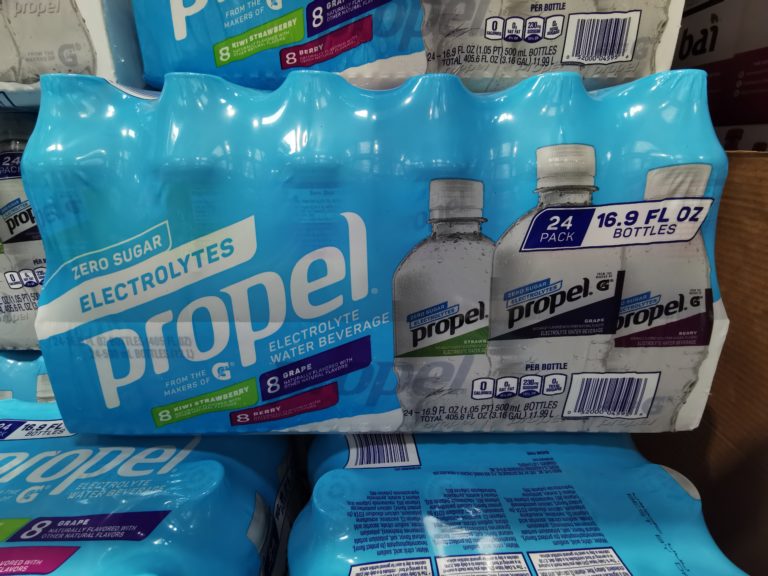 Propel Zero Variety Pack 24/16.9 Ounce Bottles CostcoChaser