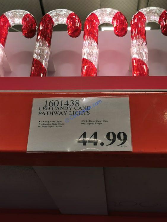 Costco1601438LEDCandyCanePathwayLightsSettag CostcoChaser