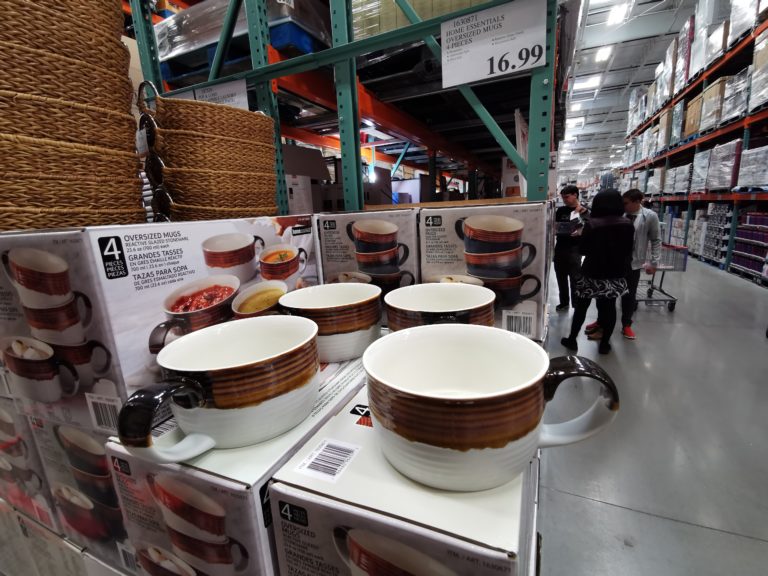 Home Essentials Oversized Mugs 4Pieces CostcoChaser