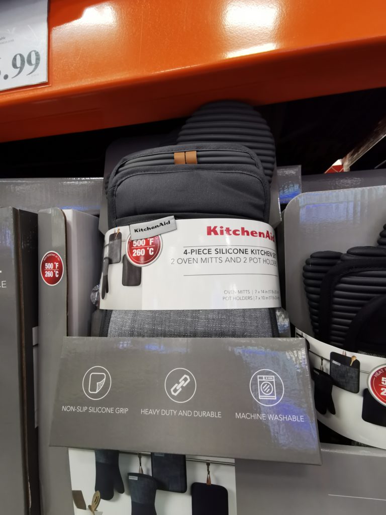 KitchenAid 4 Piece MITT Set Assorted Colors CostcoChaser