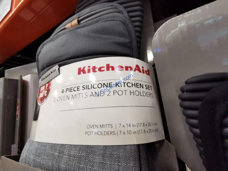 KitchenAid 4 Piece MITT Set Assorted Colors CostcoChaser