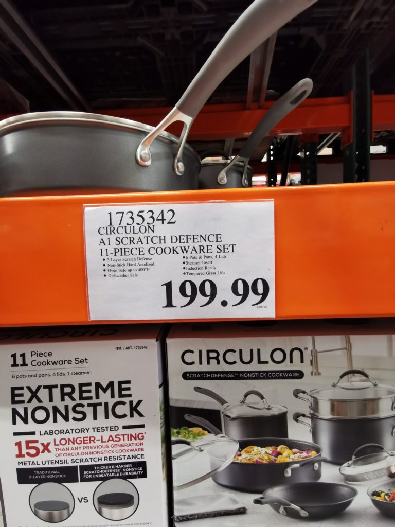 Costco1735342CirculonA1ScratchDefense11pieceCookwareSettag