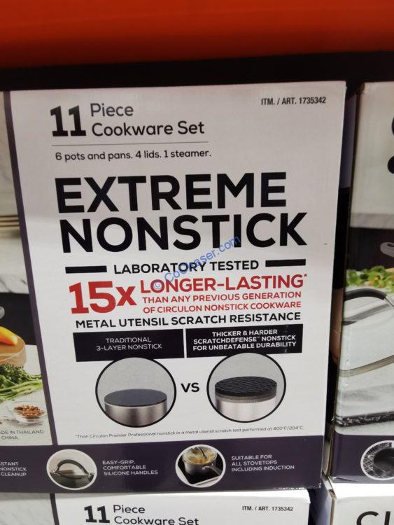 Costco1735342CirculonA1ScratchDefense11pieceCookwareSet1