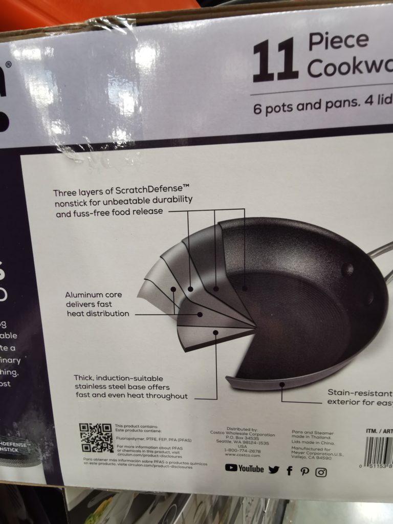 Costco1735342CirculonA1ScratchDefense11pieceCookwareSet5