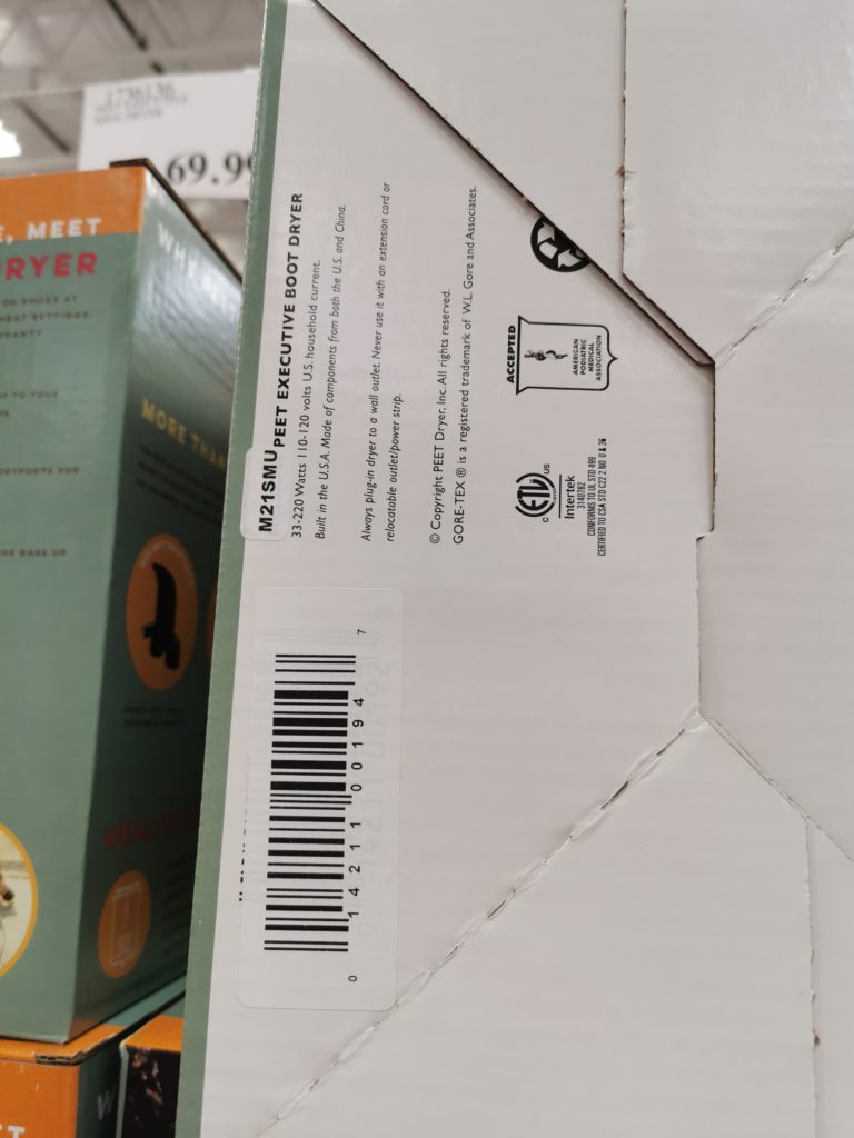 Costco1736136PEETExecutiveShoeDryerbar CostcoChaser