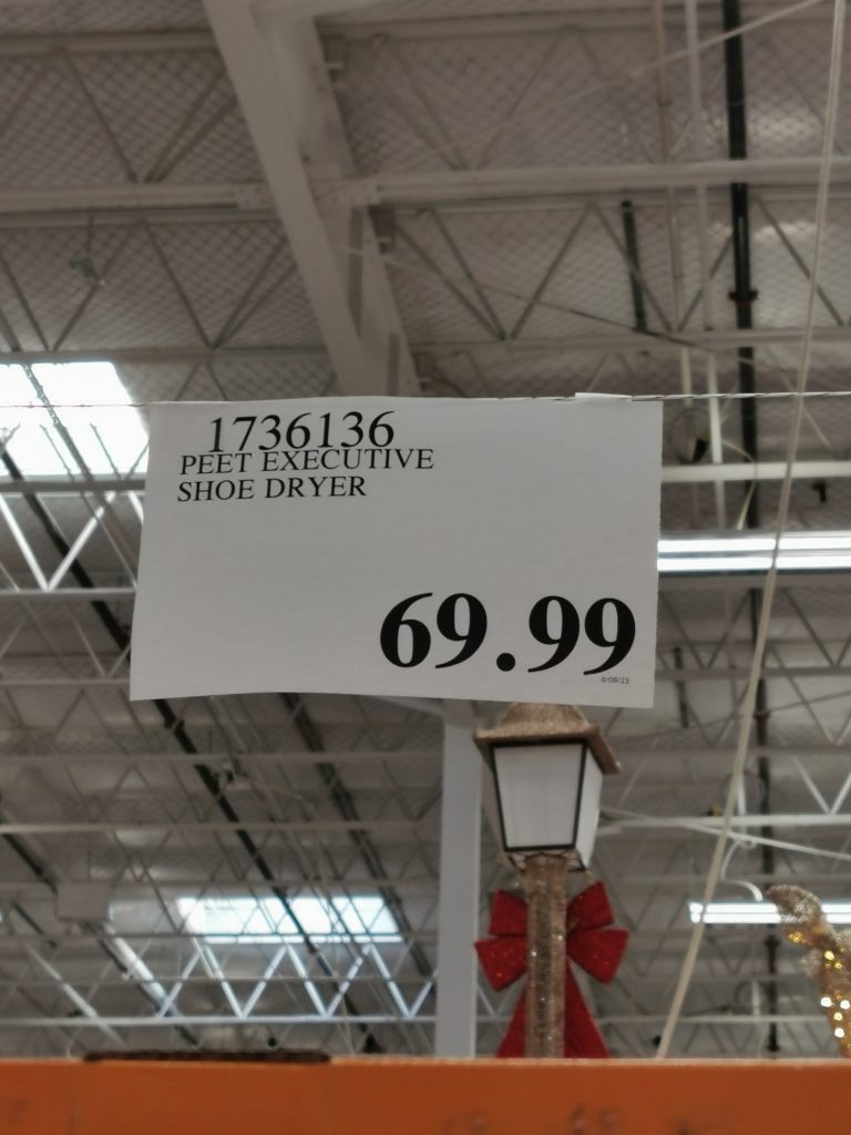 Costco1736136PEETExecutiveShoeDryertag CostcoChaser
