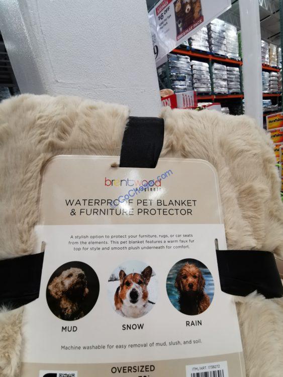 Costco1738272BrentwoodWaterproofFauxFurPetThrow2 CostcoChaser