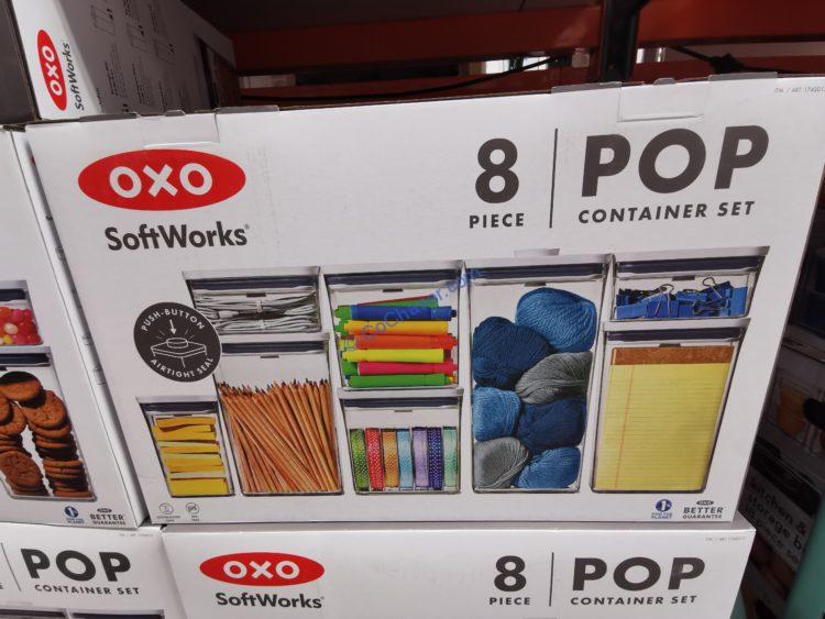 OXO SoftWorks 8Piece POP Food Storage Container Set CostcoChaser