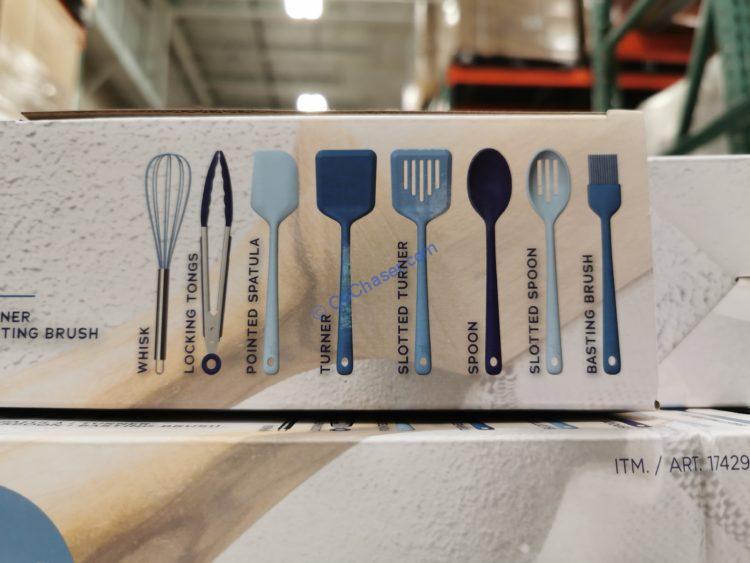 Costco1742944CoreKitchen8PieceSiliconeKitchenToolSet2