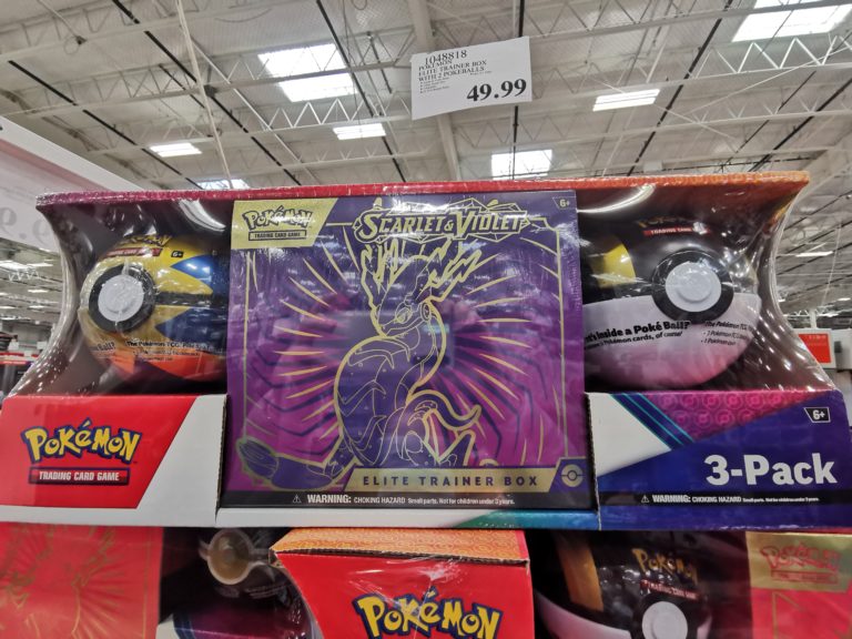Pokemon Elite Trainer Box with 2 Pokeballs CostcoChaser